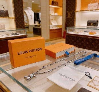 Louis Vuitton Animal Charm Pendant Necklace