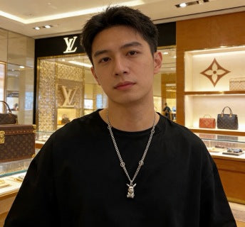Louis Vuitton Animal Charm Pendant Necklace
