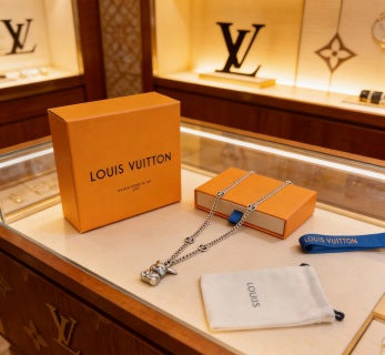 Louis Vuitton Animal Charm Pendant Necklace