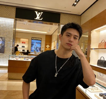 Louis Vuitton Animal Charm Pendant Necklace