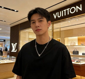 Louis Vuitton Rainbow Blossom Chain Necklace