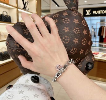 Louis Vuitton Monogram Link Charm Bracelet