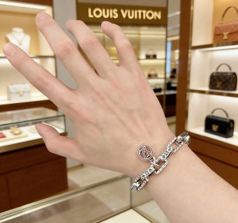 Louis Vuitton Monogram Link Charm Bracelet