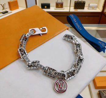 Louis Vuitton Monogram Link Charm Bracelet