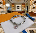 Louis Vuitton Monogram Link Charm Bracelet