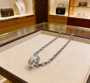 Louis Vuitton Signature Monogram Pendant Necklace