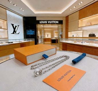 Louis Vuitton Signature Monogram Pendant Necklace