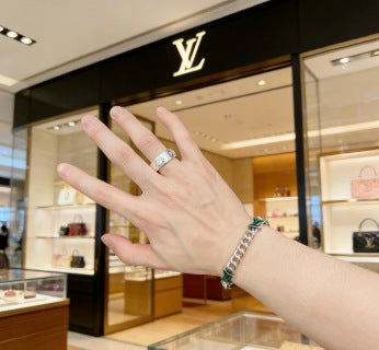 Louis Vuitton Signature Monogram Band Ring