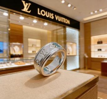 Louis Vuitton Signature Monogram Band Ring