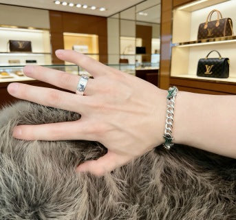 Louis Vuitton Signature Monogram Band Ring