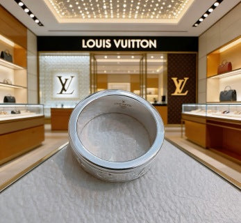 Louis Vuitton Signature Monogram Band Ring