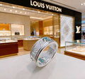 Louis Vuitton Signature Monogram Band Ring