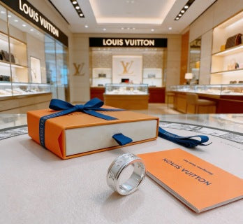 Louis Vuitton Signature Monogram Band Ring