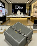 Dior Heritage Letter Charm Chain Bracelet