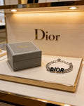 Dior Signature Oval Link Chain Bracelet