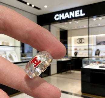 CHANEL Celestial Curve CC Statement Ring