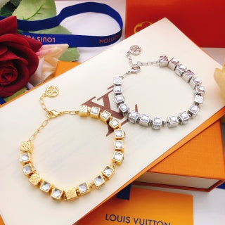 Louis Vuitton Diamond Link Tennis Bracelet