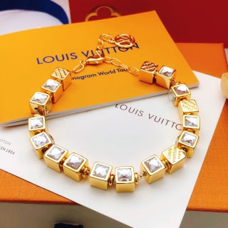 Louis Vuitton Diamond Link Tennis Bracelet