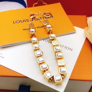 Louis Vuitton Diamond Link Tennis Bracelet