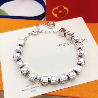 Louis Vuitton Diamond Link Tennis Bracelet