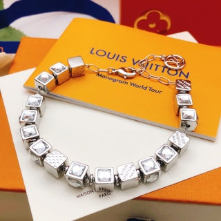Louis Vuitton Diamond Link Tennis Bracelet
