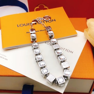 Louis Vuitton Diamond Link Tennis Bracelet