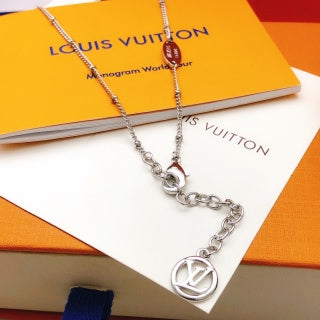 Louis Vuitton Heart Lock Pendant Necklace