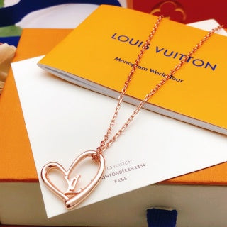 Louis Vuitton Heart Blossom Pendant Necklace