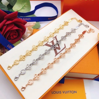 Louis Vuitton Blossom Floral Link Bracelet