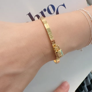 Louis Vuitton Monogram Slim Cuff Bracelet