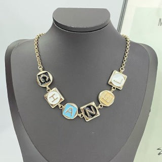 Chanel Letter Necklace