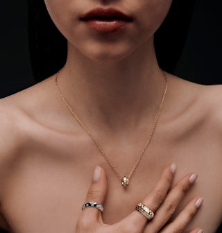 Louis Vuitton Treasure Lock Pendant Necklace