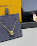 Louis Vuitton Treasure Lock Pendant Necklace