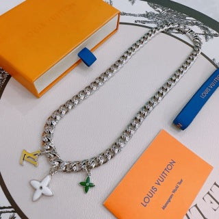 Louis Vuitton Blossom Garden Chain Necklace