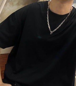 Louis Vuitton Layered Link Chain Necklace