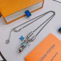 Louis Vuitton Travel Blossom Charm Necklace
