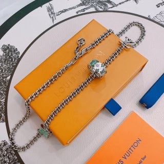 Louis Vuitton Blossom Monogram Chain Necklace