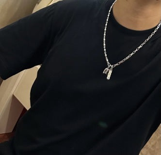 Louis Vuitton Monogram Charm Link Necklace