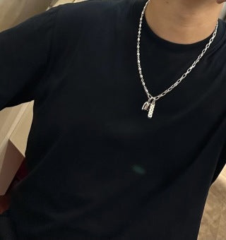 Louis Vuitton Monogram Charm Link Necklace