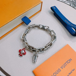Louis Vuitton Monogram Garden Charm Bracelet
