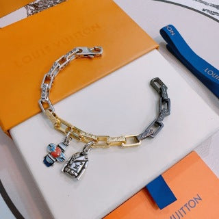 Louis Vuitton Travel Charm Link Bracelet