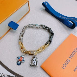 Louis Vuitton Travel Charm Link Bracelet