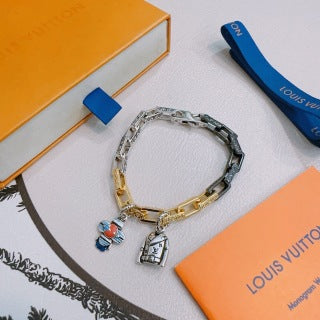 Louis Vuitton Travel Charm Link Bracelet