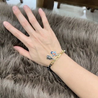 Louis Vuitton Travel Charm Link Bracelet