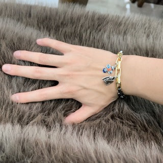 Louis Vuitton Travel Charm Link Bracelet