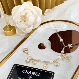 Chanel Romantic Pearl Charm Bracelet