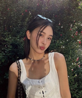 Chanel Elegant Letter Charm Chain Necklace