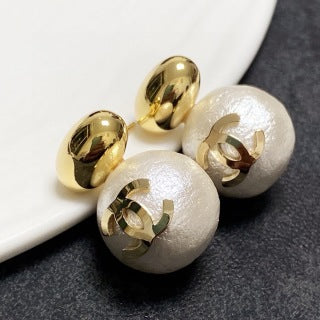 Chanel Timeless Pearl Sphere Earrings