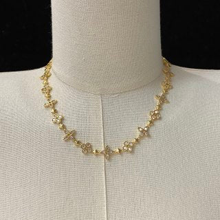 Louis Vuitton Blossom Vine Charm Necklace