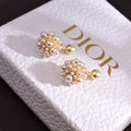 Dior Liora Pearl Bloom Cluster Stud Earrings